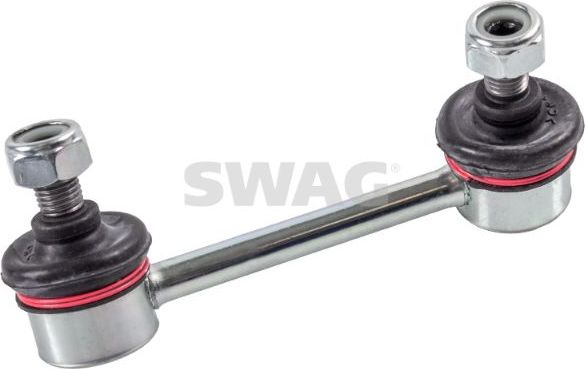 Стойка (тяга) стабилизатора SWAG (сталь) задняя левая для Toyota RAV4 II (XA20) 2000-2005. Артикул 81 92 8628
