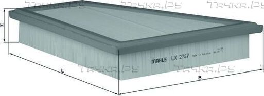 Воздушный фильтр Mahle. Артикул LX 2787
