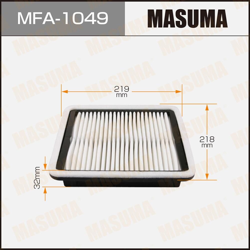 Воздушный фильтр Masuma. Артикул MFA-1049
