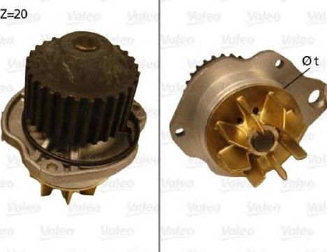 Помпа (водяной насос) Valeo для Renault Laguna II 2001-2007. Артикул 506655