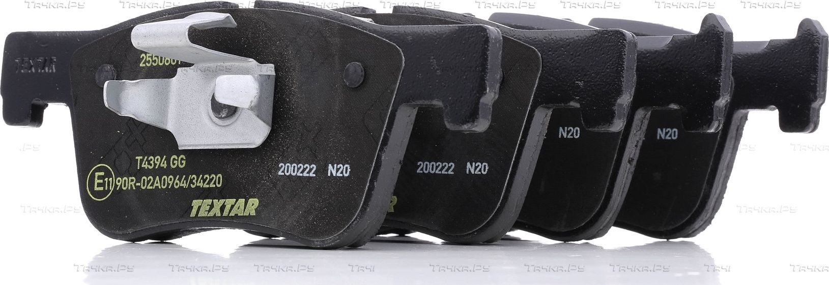 Тормозные колодки Textar Q+ передние для BMW 1 III (F40) 2012-2026. Артикул 2550601