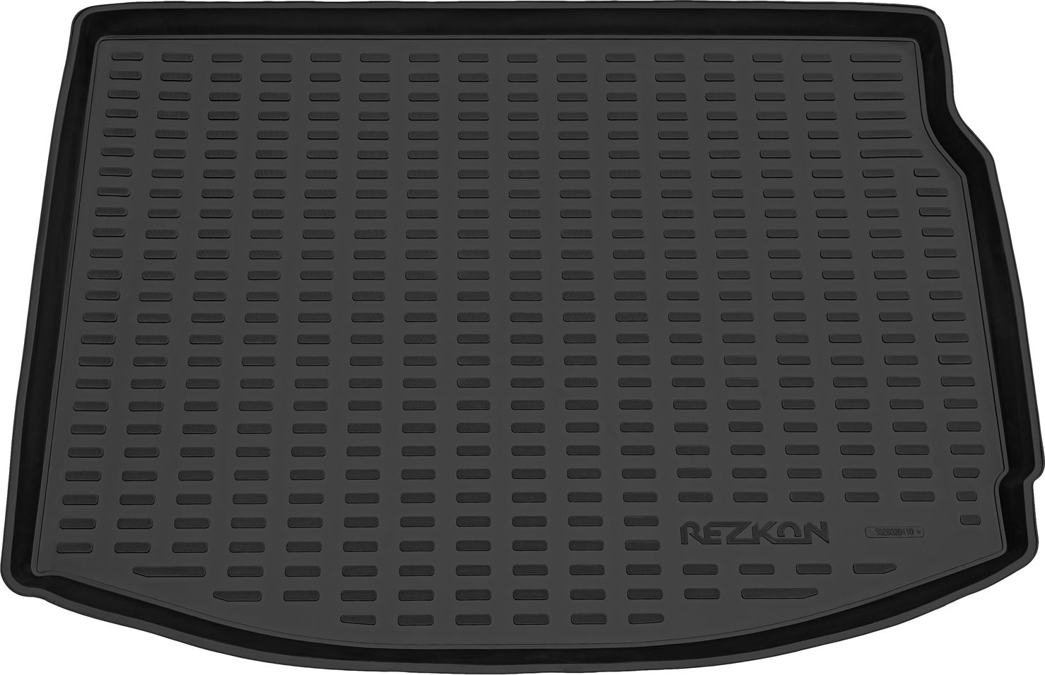 Коврик пластиковый Rezkon для багажника Renault Megane III хэтчбек 2009-2016. Артикул 5029020100