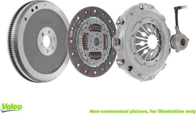 Сцепление (комплект) Valeo KIT4P - CONVERSION KIT (CSC) with High Efficiency Clutch. Артикул 845125