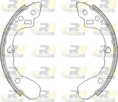 Тормозные колодки RoadHouse. Артикул 4080.00