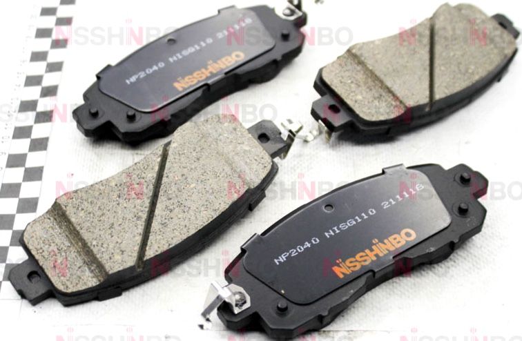 Тормозные колодки Nisshinbo. Артикул NP2040