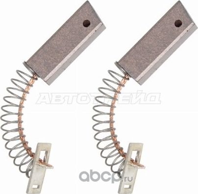 Щетки генератора NISSAN JUKE F15/X-TRAIL T31/QASHQAI J10/CITROEN DS4 11-/PEUGEOT 207 1.6 07- (2шт.) ST-MD618570 (SAT). Артикул ST-MD618570