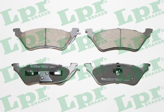 Тормозные колодки LPR. Артикул 05P912