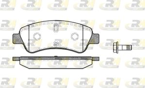 Тормозные колодки RoadHouse передние для Citroen C3 II 2009-2016. Артикул 2840.10