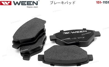 Тормозные колодки WEEN передние для Renault Megane II 2002-2009