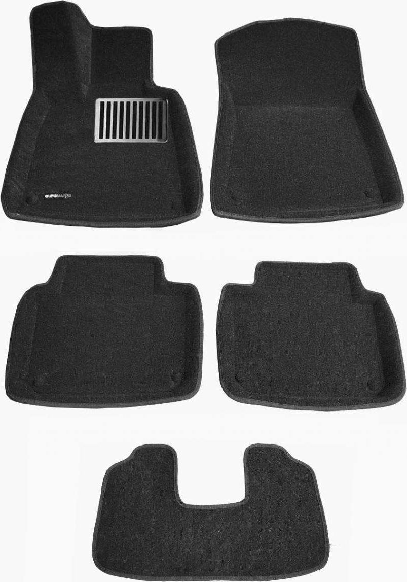 Коврики текстильные Euromat 3D Lux для салона Lexus GS IV до рестайлинга 2012-2015. Артикул EM3D-003215