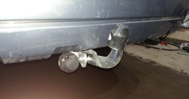 Фаркоп Galia оцинкованный для Subaru Outback III 4WD 2004-2009. Артикул S076A