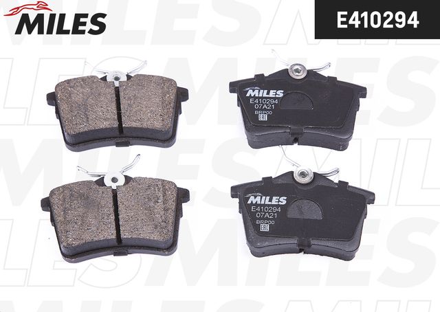 Тормозные колодки Miles (Low-Metallic). Артикул E410294