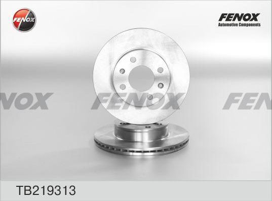Тормозной диск Fenox передний для Kia Picanto I 2004-2011. Артикул TB219313