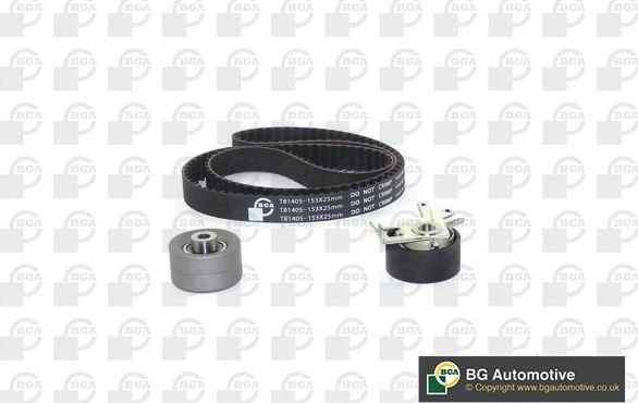 Ремень ГРМ с роликами (комплект) BGA. Артикул TB1405K