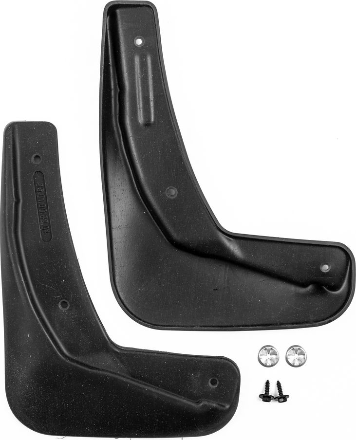 Брызговики Frosch (в пакете) задняя пара для Mitsubishi Eclipse Cross 2017-2026. Артикул NLF.35.01.E13