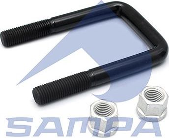 Стремянка рессоры Sampa для Volvo  FL6 1985-2000. Артикул 031.267/1