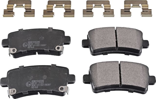 Тормозные колодки Blue Print. Артикул ADW194206