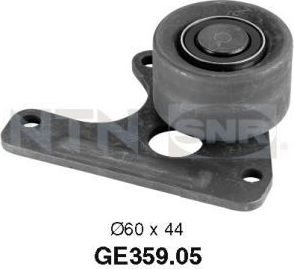 Направляющий (ведущий) ролик ремня ГРМ NTN / SNR. Артикул GE359.05
