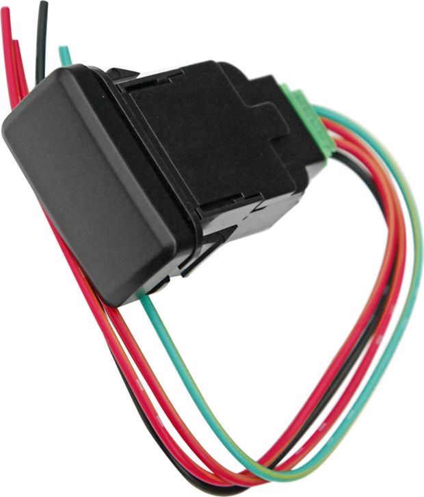 Кнопка РИФ включения/выключения (под гравировку) 40x20 с белой подсветкой для Toyota FJ Cruiser 2006-2008. Артикул RIF22-1-1109304