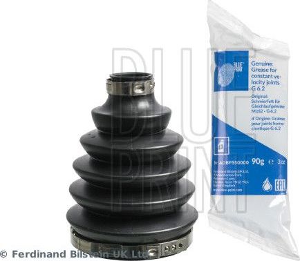 Пыльник ШРУСа наружный Blue Print (термопласт) передний для Opel Astra K 2015-2026. Артикул ADT381119