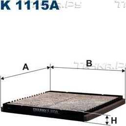 Салонный фильтр Filtron для Volvo S40 I 2000-2003. Артикул K 1115A