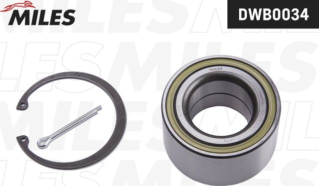 Ступичный подшипник (комплект) Miles передний для Toyota Wish I 2003-2009. Артикул DWB0034