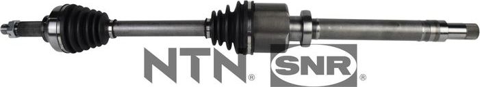 Полуось (привод в сборе, приводной вал) NTN / SNR. Артикул DK52.010