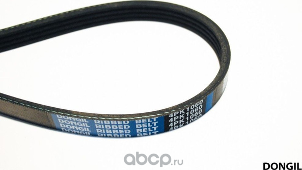 Ремень поликлиновой (Dongil). Артикул 4PK1060