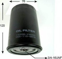 C-010 ФИЛЬТР МАСЛЯНЫЙYF 00-,AUDI A4,A6,VW PASSAT B5,B6,B7,CC 1,6/1,8/2 (VIC). Артикул C010