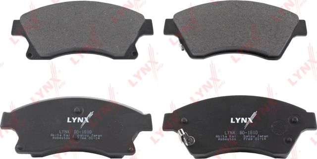 Тормозные колодки LYNXauto. Артикул BD-1810