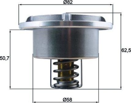 Термостат Mahle Behr для Volvo  FL II 2006-2026. Артикул THD 6 86