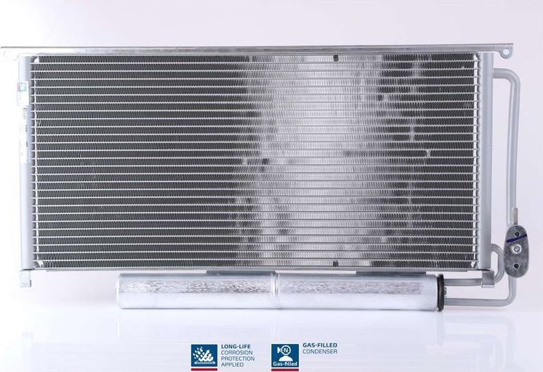 Радиатор кондиционера (конденсатор) Nissens (алюминий). Артикул 94840