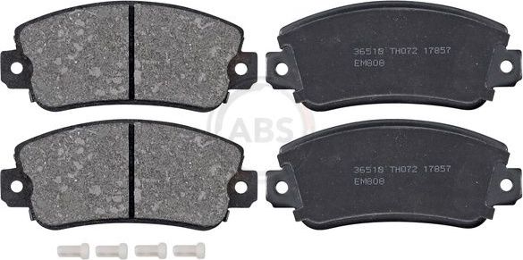 Тормозные колодки ABS передние для Fiat 131 1976-1984. Артикул 36518