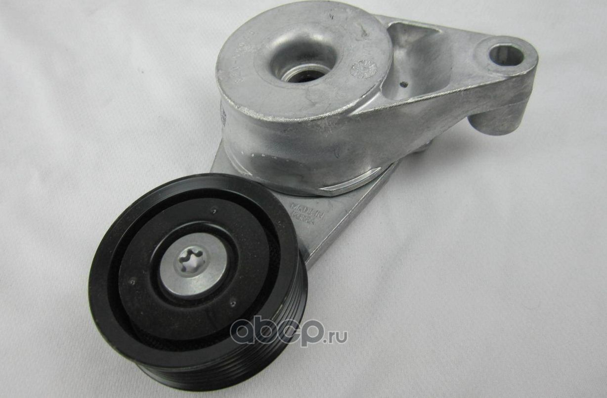 Натяжной ролик (натяжитель) приводного поликлинового ремня Hyundai / KIA. Артикул 252812E350