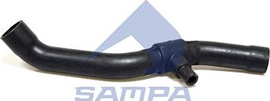 Патрубок радиатора (системы охлаждения) Sampa для Scania 3 1987-1999. Артикул 040.427