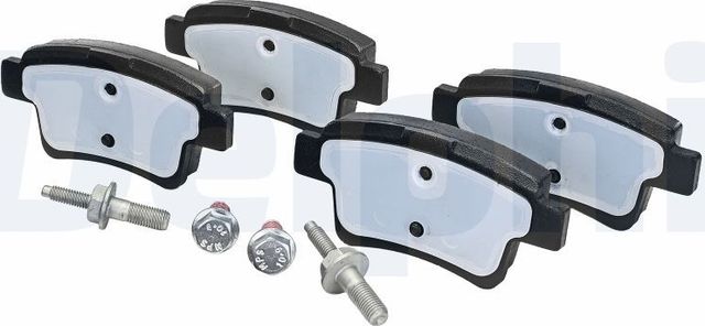 Тормозные колодки Delphi (Low-Metallic). Артикул LP2055