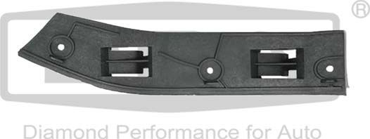 Кронштейн бампера DPA передний правый для Volkswagen Polo IV 2001-2012. Артикул 88070144102