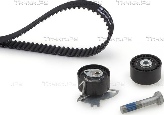 Ремень ГРМ с роликами (комплект) Gates PowerGrip® для Ford Edge II 2015-2018. Артикул K025672XS
