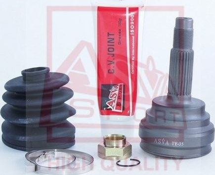 Шрус наружный (граната) Asva передний для Toyota Yaris Verso 1999-2005. Артикул TY-35