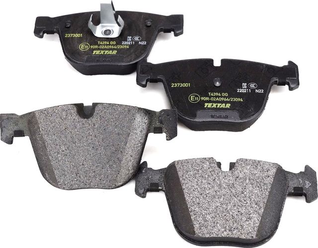 Тормозные колодки Textar Q+ задние для Bentley Brooklands II 2008-2011. Артикул 2373001