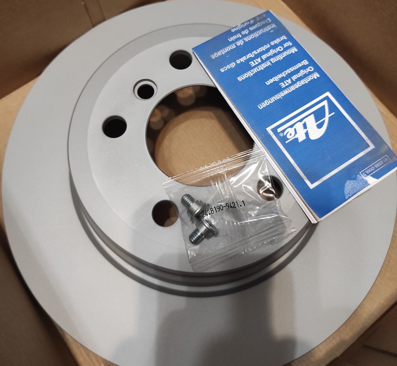 Тормозной диск ATE. Артикул 24.0120-0206.1