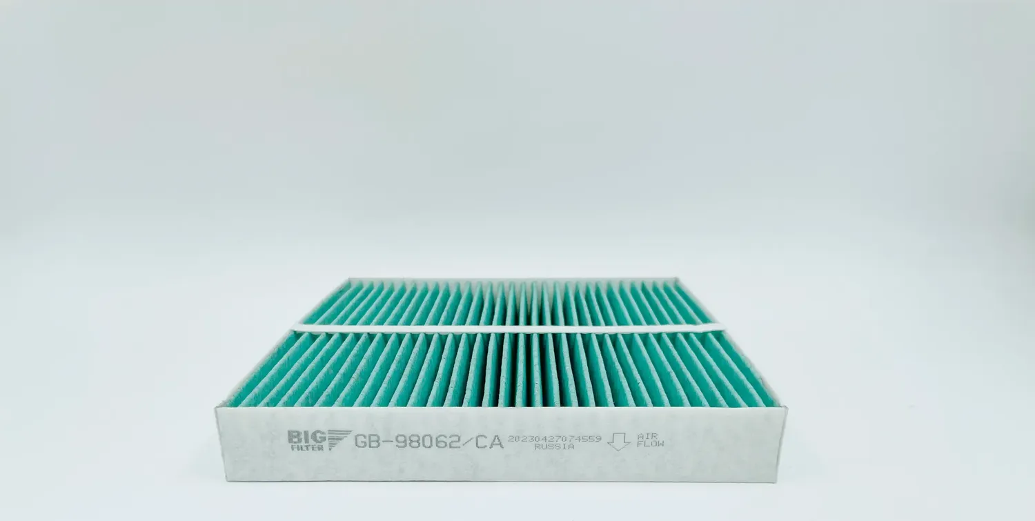 Фильтр салона антибактериальный HYUNDAI Sonata 2019 (BIG Filter). Артикул gb-98062/ca