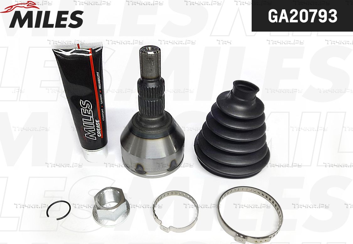 Шрус наружный (граната) Miles передний для Opel Signum I 2003-2008. Артикул GA20793
