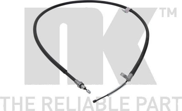 Трос ручника (тросик ручного тормоза) NK правый для Nissan Juke I 2010-2019. Артикул 9022130