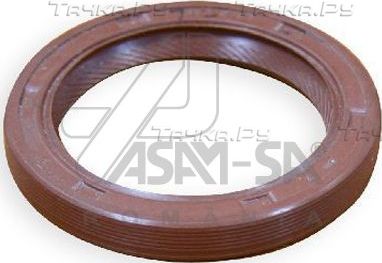 Сальник коленвала ASAM (PTFE (Polytetrafluorethylen)) внутренний для Dacia Sandero I 2008-2012. Артикул 01337