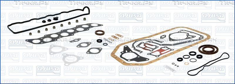 Прокладки двигателя (комплект) Ajusa для Mitsubishi L300 II 1986-2006. Артикул 51016800