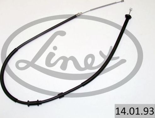 Трос ручника (тросик ручного тормоза) Linex. Артикул 14.01.93