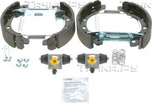 Тормозные колодки Bosch SuperPro задние для SEAT Mii 2011-2019. Артикул 0 204 114 546