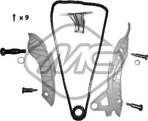 Патрубок радиатора (системы охлаждения) Metalcaucho для Peugeot 806 I 1995-2002. Артикул 30543