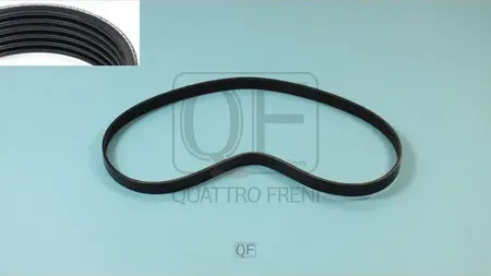 РЕМЕНЬ ПРИВОДНОЙ 6PK1173 (Quattro Freni). Артикул QF21P00006